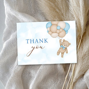 Tarjeta De Agradecimiento Teddy Bear Baby