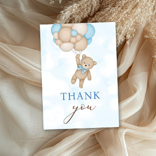 Tarjeta De Agradecimiento Teddy Bear Baby