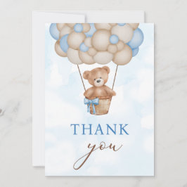 Tarjeta De Agradecimiento Teddy Bear Baby