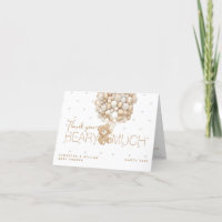 Teddy BearHeart & Balloon Baby Shower