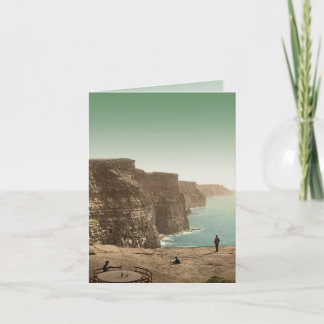Tarjeta De Agradecimiento Tema de boda irlandesa Acantilados de Moher Gracia