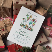 Tema de Navidad Fiesta de Cóctel de Navidad