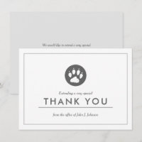 Tema veterinario | Llanto Minimalista Gracias