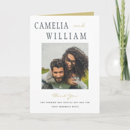 Tarjeta De Agradecimiento Tendencias de Minimalista Moderno para Agradecimie