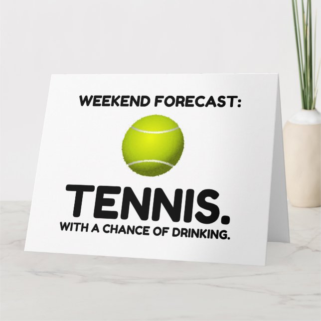 TARJETA DE AGRADECIMIENTO TENIS DE FINES DE SEMANA (Anverso)