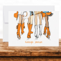 Tennessee Ladies Cowboy Boots Nombre de Moda Naran