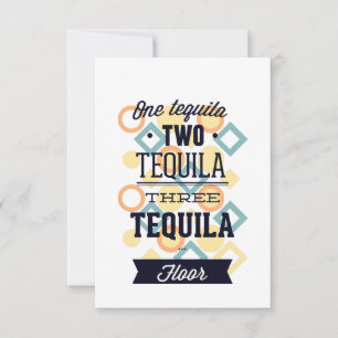 Tarjeta De Agradecimiento Tequila