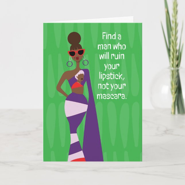 Tarjeta De Agradecimiento Terapia de bajo perfil - Encuentra a un hombre que (Anverso)