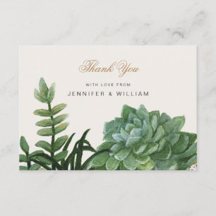 Tarjeta De Agradecimiento Terrario / Gracias