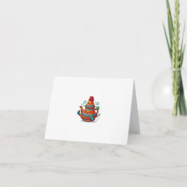 Tarjeta De Agradecimiento Tetera marroquí Kawaii - Palo Berred Lindo