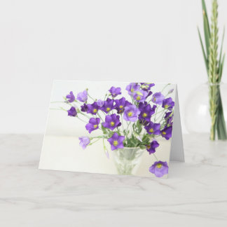 Tarjeta De Agradecimiento Texas Bluebell