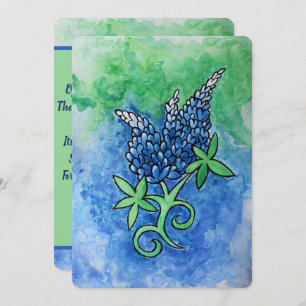 Tarjeta De Agradecimiento Texas Bluebonnets