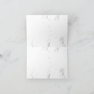 Tarjeta De Agradecimiento Textura Grunge Monocroma Minimalista