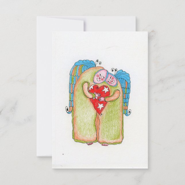 Tarjeta De Agradecimiento Thank you Blessing (Anverso)