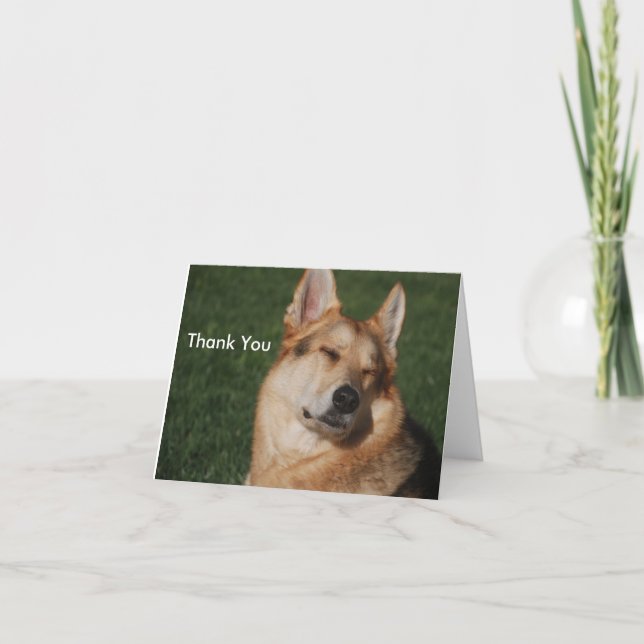 Tarjeta De Agradecimiento Thank You Card (Anverso)
