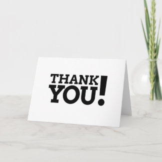 Tarjeta De Agradecimiento Thank You! Card