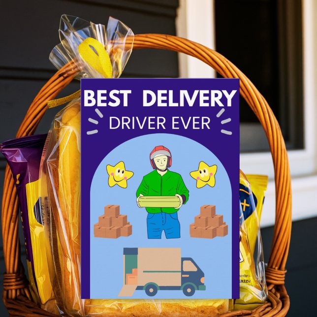 Tarjeta De Agradecimiento Thank You Card for Amazon UPS FedEx Drivers (Subido por el creador)