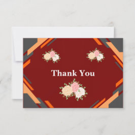 Tarjeta De Agradecimiento Thank You Card – Simple, Customizable