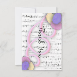 Tarjeta De Agradecimiento thank you roses