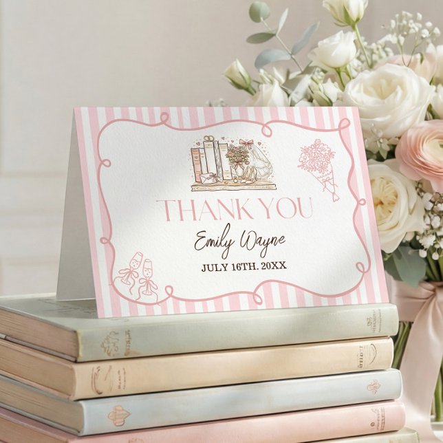 Tarjeta De Agradecimiento Thank You Storybook Card (Subido por el creador)