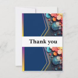 Tarjeta De Agradecimiento Thank your loved ones with this beautiful wedding