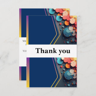Tarjeta De Agradecimiento Thank your loved ones with this beautiful wedding