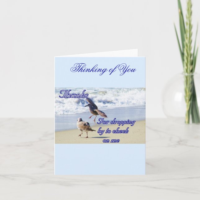 Tarjeta De Agradecimiento Thanks_ (Anverso)