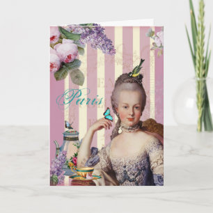 Tarjeta De Agradecimiento Thé au Petit Trianon - rosa Gracias