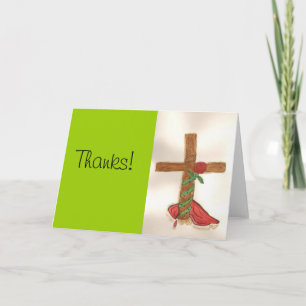Tarjeta De Agradecimiento The Cross...