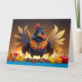 Tarjeta De Agradecimiento The Great Holiday Turkey