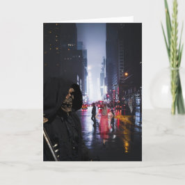 Tarjeta De Agradecimiento The Grim Reaper Halloween Card