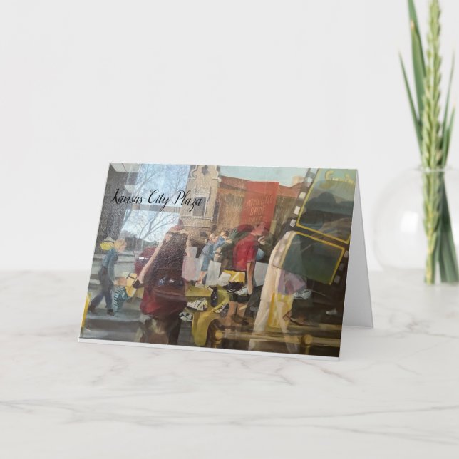 Tarjeta De Agradecimiento The Plaza in Kansas City (Anverso)