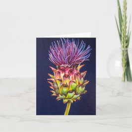 Tarjeta De Agradecimiento Thistle Card