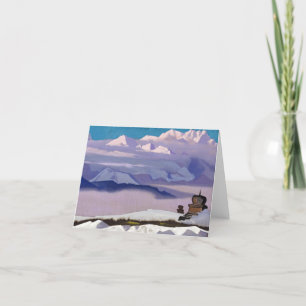Tarjeta De Agradecimiento Tíbet por Nicholas Roerich