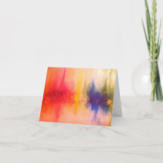 Tarjeta De Agradecimiento Tie Dye Greeting Card