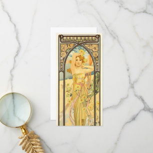 Tarjeta De Agradecimiento Tiempos del día, brillo del día de Mucha