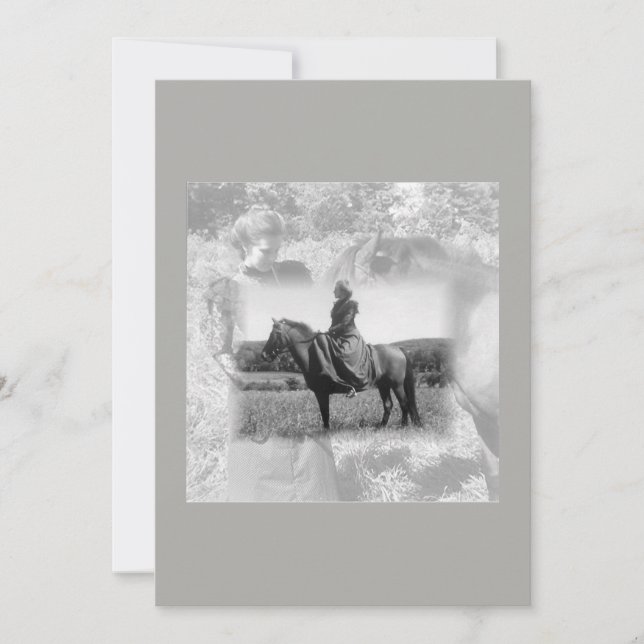 Tarjeta De Agradecimiento Tiempos desde hace mucho tiempo (Anverso)