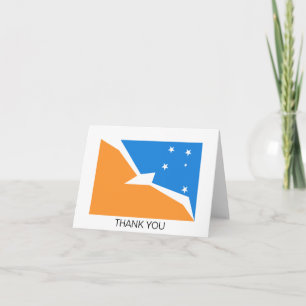 Tarjeta De Agradecimiento Tierra del Fuego