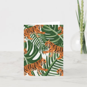 Tarjeta De Agradecimiento Tiger Notecard