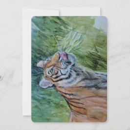 Tarjeta De Agradecimiento Tigre Notecards