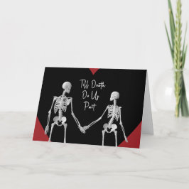 Tarjeta De Agradecimiento Till Death Do Us Part Valentine's Day Card opt1
