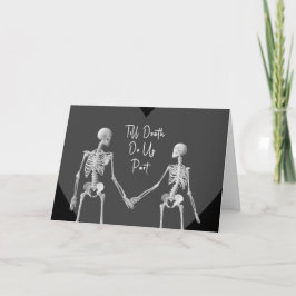 Tarjeta De Agradecimiento Till Death Do Us Part Valentine's Day Card opt4