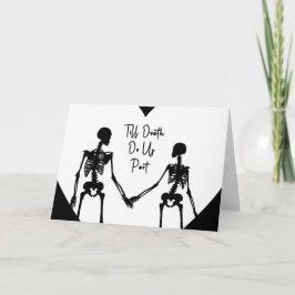 Tarjeta De Agradecimiento Till Death Do Us Part Valentine's Day Card opt5
