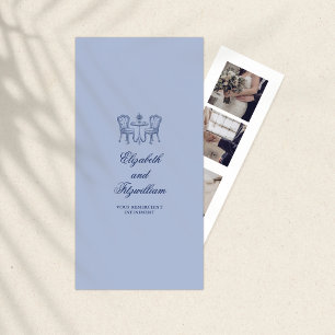 Tarjeta De Agradecimiento Titular de marcadores del panel fotográfico minima