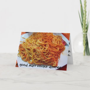 Tarjeta De Agradecimiento To Love Spaghetti