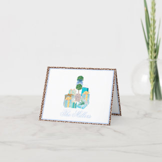 Tarjeta De Agradecimiento Toda la ocasión Chinoiserie Ginger Jar Topiary