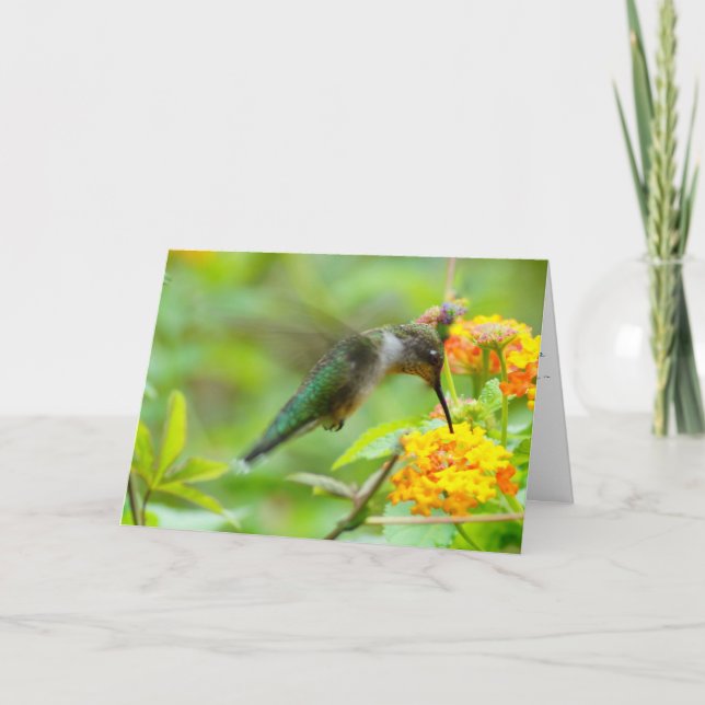 Tarjeta De Agradecimiento Todo bien viene de arriba (Anverso)