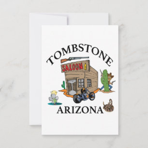 Tarjeta De Agradecimiento Tombstone, Arizona
