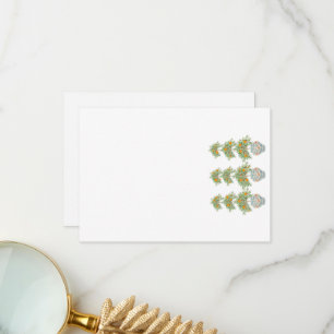 Tarjeta De Agradecimiento Topiary Ginger Jars