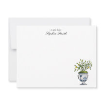 Tópico de limón de color agua elegante